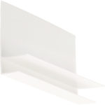 Afdekgevellijst 10mm - Verkeerswit