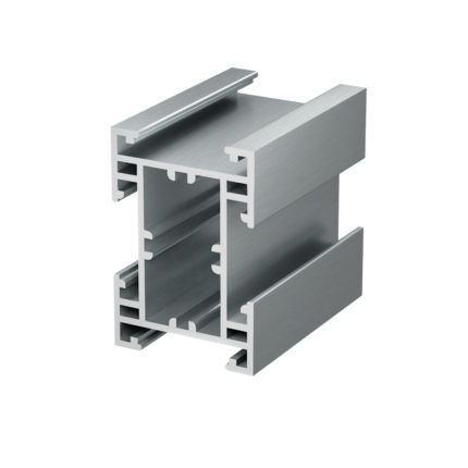 Twinson Aluminium balk 80x50mm - Aluminium