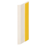 Aansluitprofiel 20x3mm zelfklevend - Crème