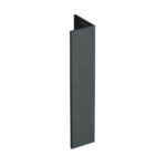 Verlengd eindprofiel 17x44mm Keralit - Antraciet - Classic (met houtnerf)