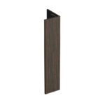 Verlengd eindprofiel 17x44mm Keralit - Donker eiken - Classic (met houtnerf)