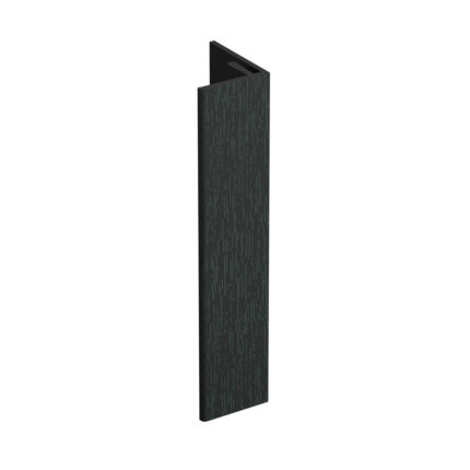 Verlengd eindprofiel 17x44mm Keralit - Monumentengroen - Classic (met houtnerf)