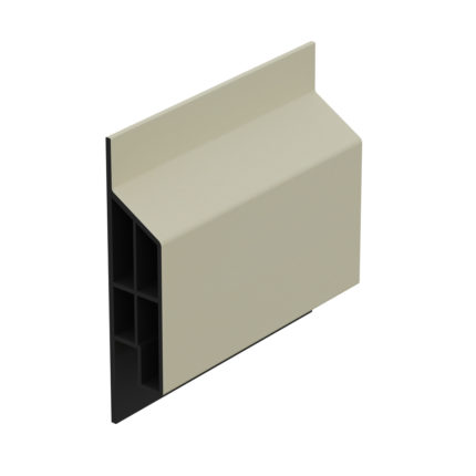 Trim/kraal sierlijst modern - Licht ivoor - Classic (met houtnerf)