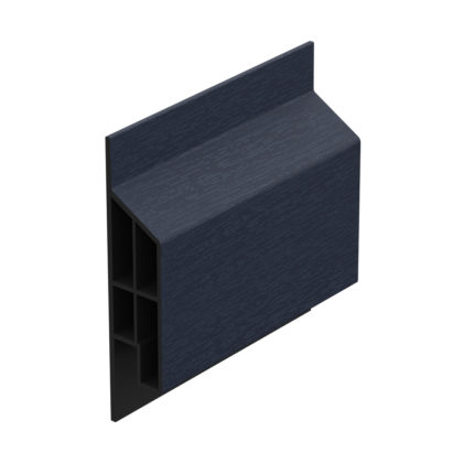 Trim/kraal sierlijst modern - Staalblauw - Classic (met houtnerf)