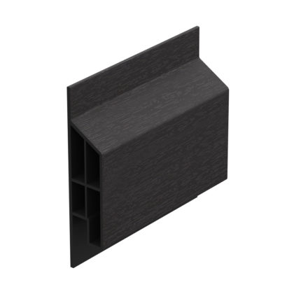 Trim/kraal sierlijst modern - Donkerbruin - Classic (met houtnerf)