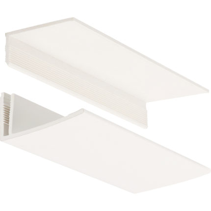 Startprofiel 2-dl Florence buitenplafond - Wit