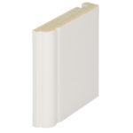 Prodec kraallijst 80x12 mm - Wit