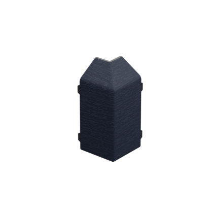 Hoekstuk sierlijst modern Keralit - Staalblauw - Classic (met houtnerf)