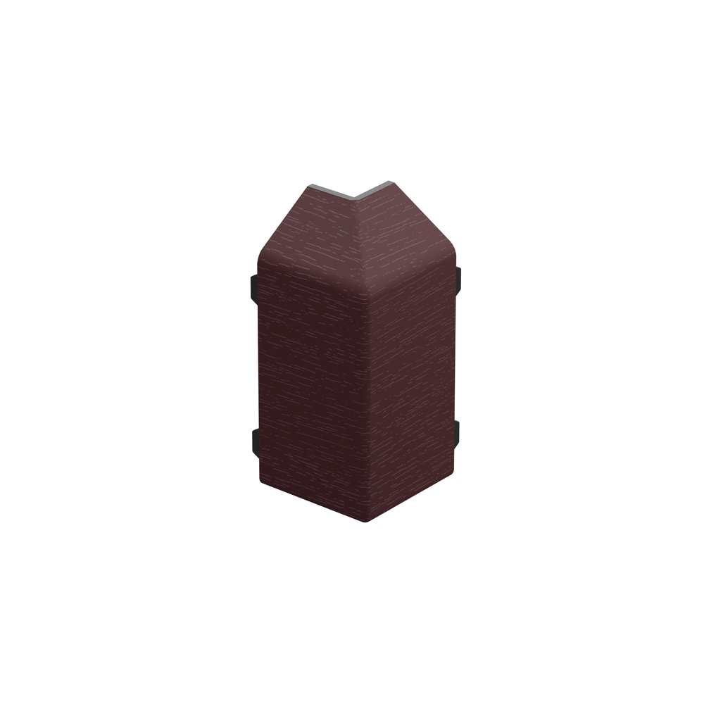 FM3454BI9472_28543601_SZ1 Hoekstuk sierlijst modern Keralit - Wijnrood - Classic (met houtnerf)