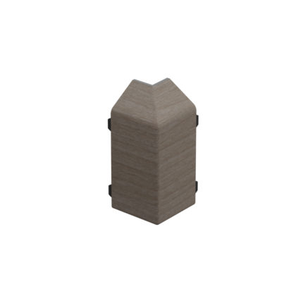 Hoekstuk sierlijst modern Keralit - Vergrijsd ceder - Classic (met houtnerf)