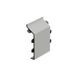 Tussenstuk sierlijst modern Keralit - Wit - Classic (met houtnerf)