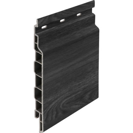 Keralit sponningdeel 143mm - Zwart eiken - Modern eiken (met houtstructuur)