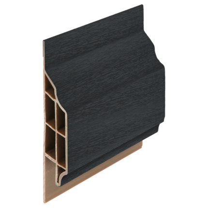 Trim/kraal sierlijst klassiek - Zwartgrijs - Classic (met houtnerf)