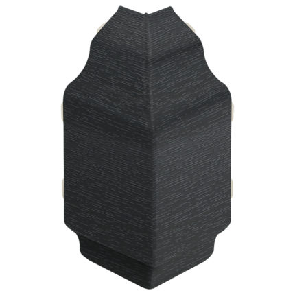 Hoekstuk sierlijst klassiek - Zwartgrijs - Classic (met houtnerf)