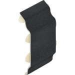 Tussenstuk sierlijst klassiek - Zwartgrijs - Classic (met houtnerf)