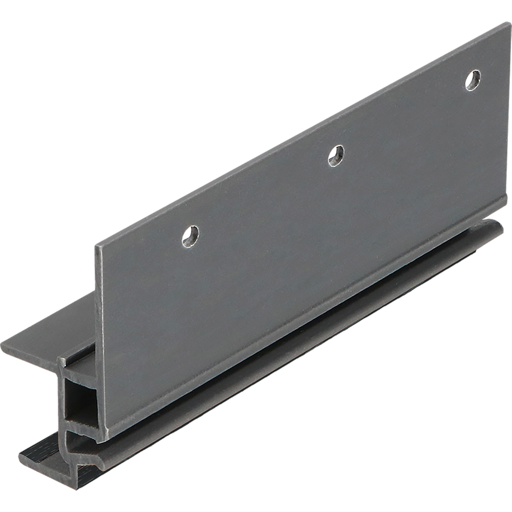 FM3521BI9349_28771860_SZ1 Keralit dakrandmontageprofiel 17mm - Zwartgrijs - Classic (met houtnerf)