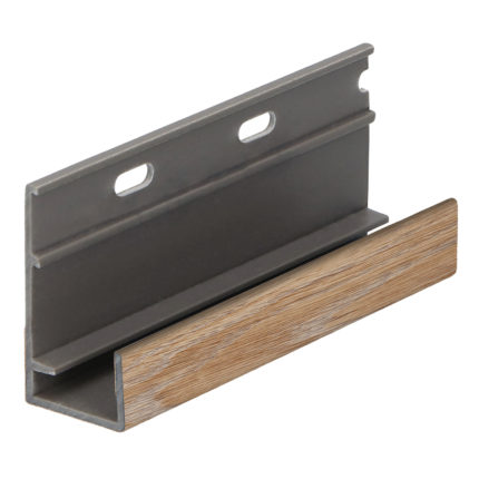 Omrandingprof. met ontwatering Keralit - Natuur eiken - Modern eiken (met houtstructuur)