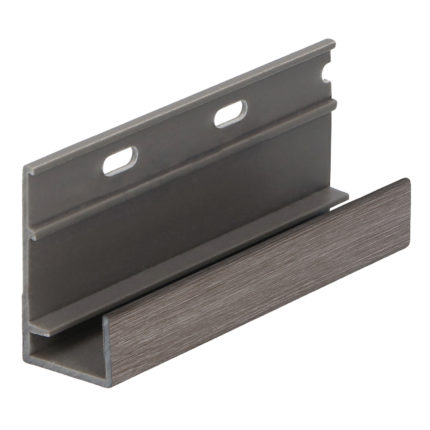 Omrandingprof. met ontwatering Keralit - Taupe eiken - Modern eiken (met houtstructuur)