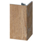 Uitw. rechthoekprofiel Keralit 46x46mm - Natuur eiken - Modern eiken (met houtstructuur)