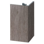 Uitw. rechthoekprofiel Keralit 46x46mm - Taupe eiken - Modern eiken (met houtstructuur)