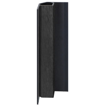 Keralit inwendig hoekprofiel - Zwart eiken - Modern eiken (met houtstructuur)