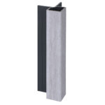 Keralit uitwendig hoekprofiel 32x32mm - Wit eiken - Modern eiken (met houtstructuur)