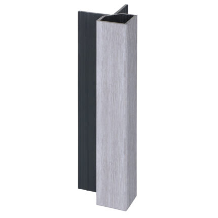 Keralit uitwendig hoekprofiel 32x32mm - Wit eiken - Modern eiken (met houtstructuur)