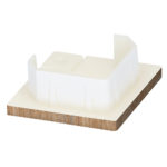 Keralit eindkap voor 2827/2828 - Natuur eiken - Modern eiken (met houtstructuur)