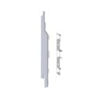 Eindkap+connector  links voor 2814 (5st) - Wit eiken - Modern eiken (met houtstructuur)