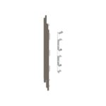 Eindkap+connector  links voor 2819 (5st) - Taupe eiken - Modern eiken (met houtstructuur)