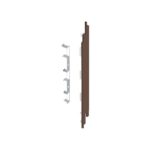 Eindkap+connector rechts voor 2819 (5st) - Bruin eiken - Modern eiken (met houtstructuur)