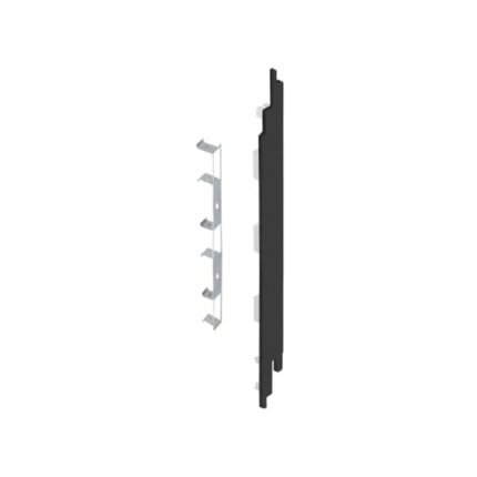 Eindkap+connector rechts voor 2819 (5st) - Zwart eiken - Modern eiken (met houtstructuur)