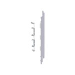 Eindkap+connector rechts voor 2819 (5st) - Wit eiken - Modern eiken (met houtstructuur)