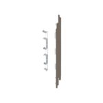 Eindkap+connector rechts voor 2819 (5st) - Taupe eiken - Modern eiken (met houtstructuur)