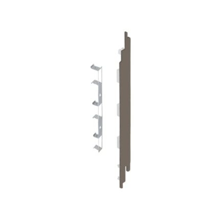 Eindkap+connector rechts voor 2819 (5st) - Taupe eiken - Modern eiken (met houtstructuur)