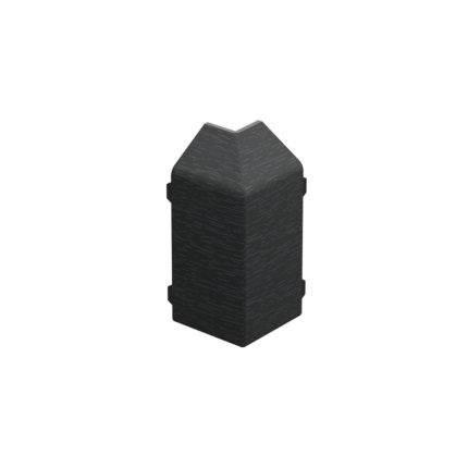 Hoekstuk sierlijst modern Keralit - Zwartgrijs - Classic (met houtnerf)