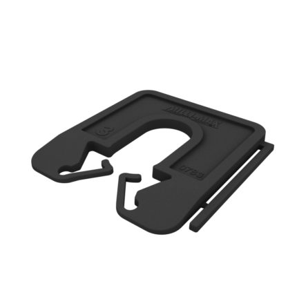 Milli-Max uitvulplaatje 3mm 130 stuks - Zwart