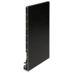 Keralit dakrandpaneel 200mm - Grafietzwart - Classic (met houtnerf)