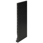 Keralit dakrandpaneel 300mm - Grafietzwart - Classic (met houtnerf)