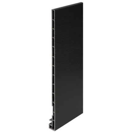 Keralit dakrandpaneel 300mm - Grafietzwart - Classic (met houtnerf)