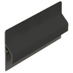 Trim/kraal aansluitpr.10mm Keralit dakr. - Grafietzwart - Classic (met houtnerf)