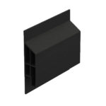 Trim/kraal sierlijst modern - Grafietzwart - Classic (met houtnerf)