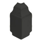 Hoekstuk sierlijst klassiek - Grafietzwart - Classic (met houtnerf)