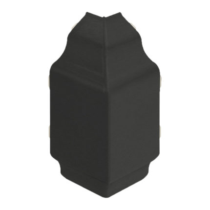 Hoekstuk sierlijst klassiek - Grafietzwart - Classic (met houtnerf)