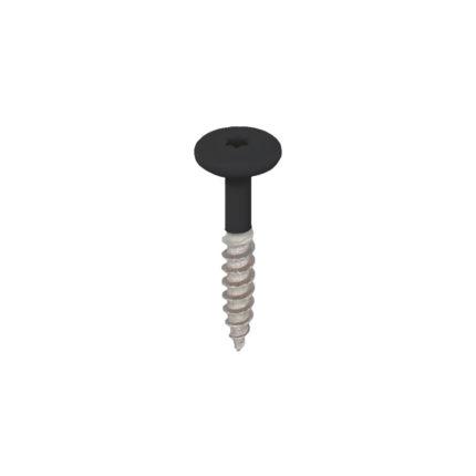 Torx schroef 32mm rvs V2A 100st - Grafietzwart