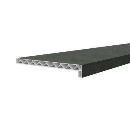 Novaboard Stone vensterbank 250mm - Leisteen donkergrijs