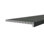 Novaboard Stone vensterbank 300mm - Leisteen donkergrijs