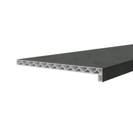 Novaboard Stone vensterbank 300mm - Leisteen donkergrijs