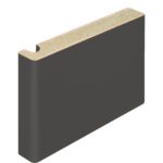 Prodec koplat 55x12mm - Antraciet