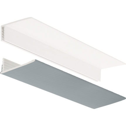 Florence omrandingprofiel 10mm 2-delig - Metallo